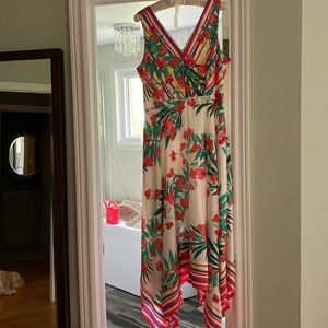 Vince camuto midi length dress